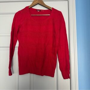 Vibrant Red Vila Milano Crew Neck Sweater